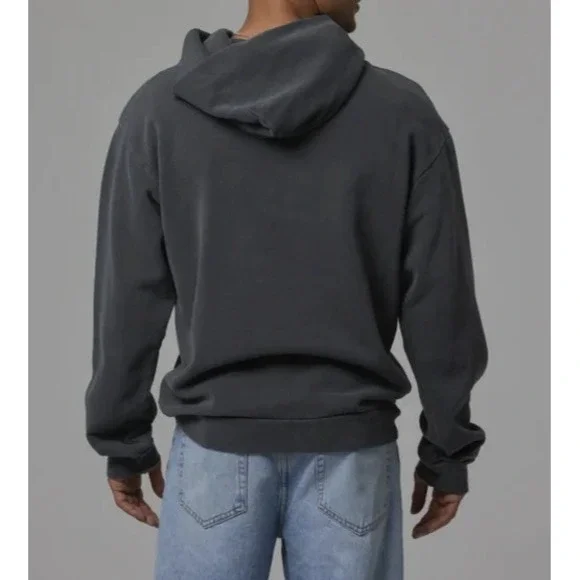 Talentless x Scott Disick Heavyweight Hoodie Blank Distressed Gray Men's Large - Picture 12 of 16